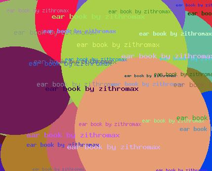 ear book by zithromax